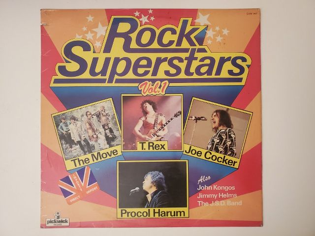 Various Artists Rock Superstars Vol. 1 vinyl record