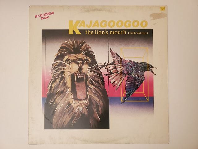 Kajagoogoo The Lion's Mouth (The Beast Mix) vinyl record