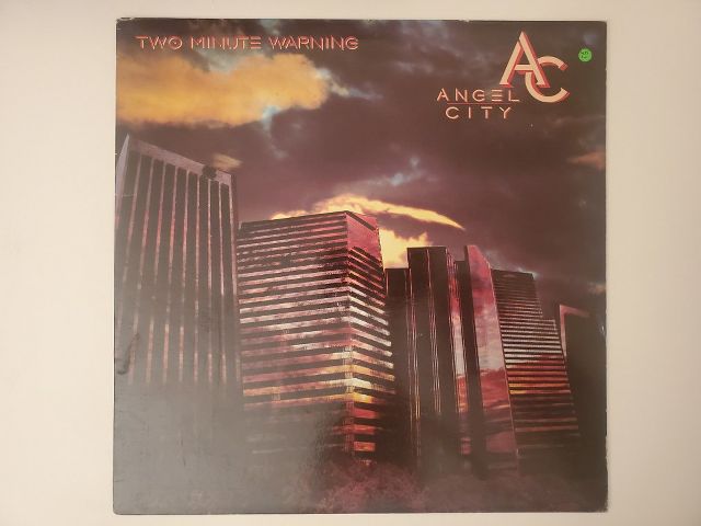 Angel City Two Minute Warning vinyl record