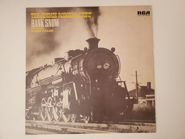 Hank Snow The Jimmie Rodgers Story vinyl record