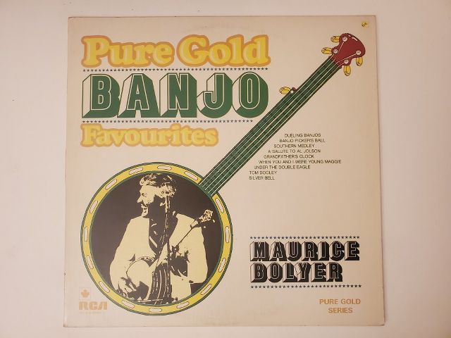 Maurice Bolyer Pure Gold Banjo Favourites vinyl record