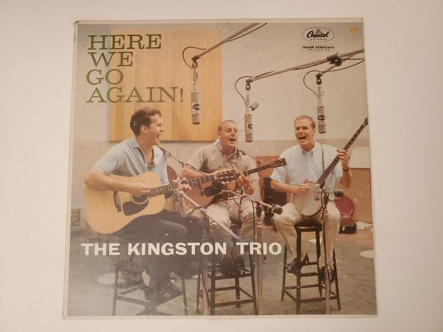 The Kingston Trio Here We Go Again vinyl record
