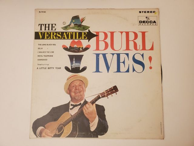 Burl Ives The Versatile Burl Ives vinyl record