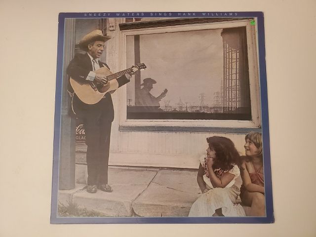 Sneezy Waters Sneezy Waters Sings Hank Williams vinyl record
