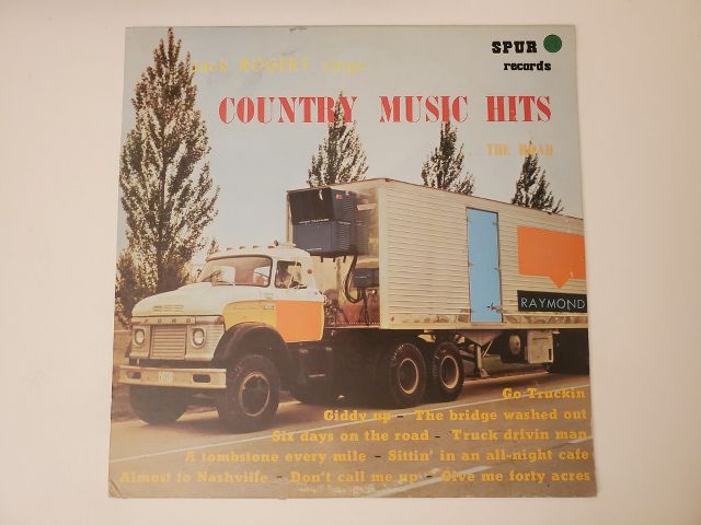 Jack Rogers Country Music Hits vinyl record