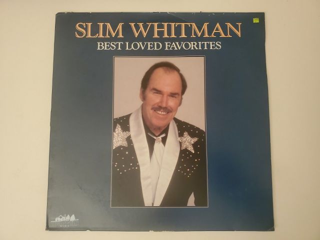 Slim Whitman Best Loved Favorites vinyl record