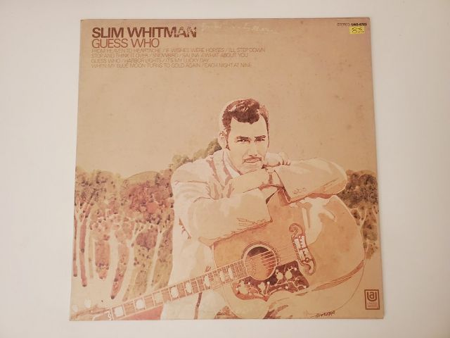 Slim Whitman Guess Who vinyl record