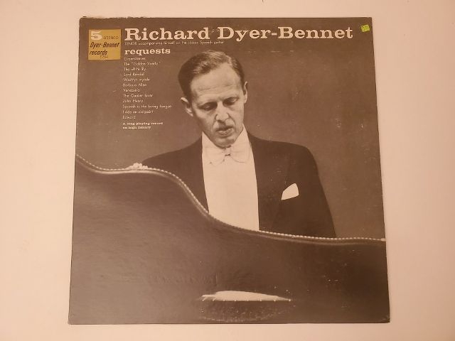 Richard Dyer-Bennet Requests vinyl record