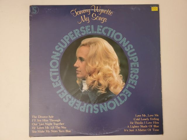 Tammy Wynette My Songs vinyl record