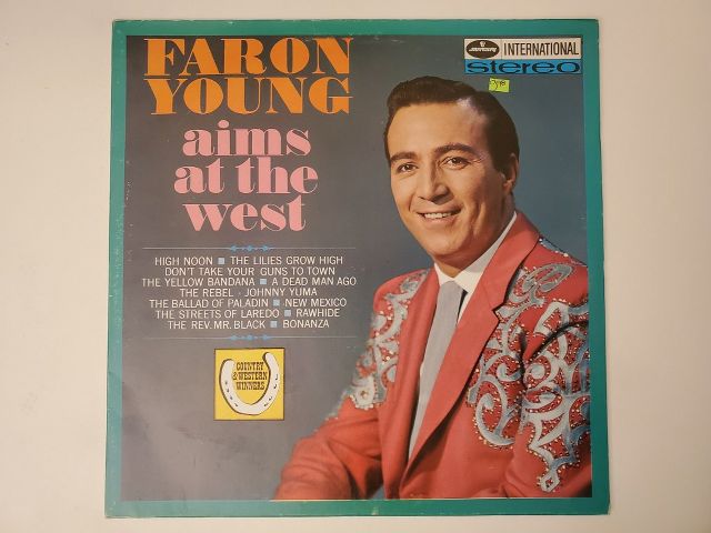 Faron Young Aims at the West vinyl record