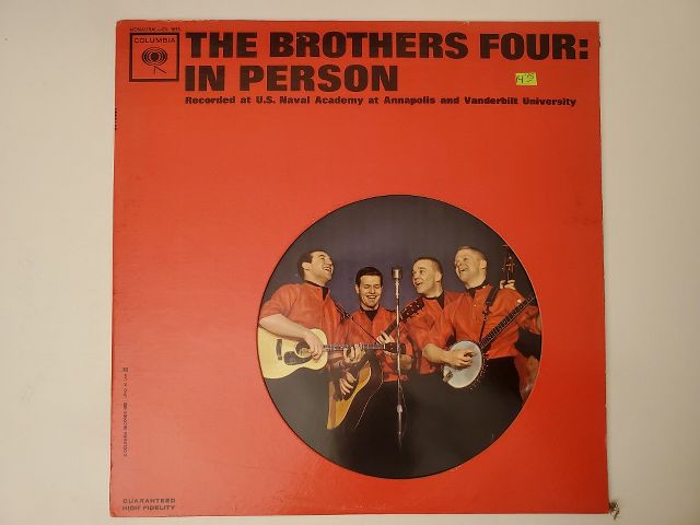 The Brothers Four In Person vinyl record