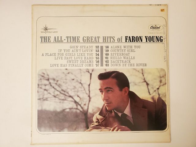 Faron Young The All-Time Great Hits of Faron Young vinyl record