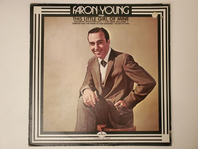 Faron Young This Little Girl of Mine vinyl record
