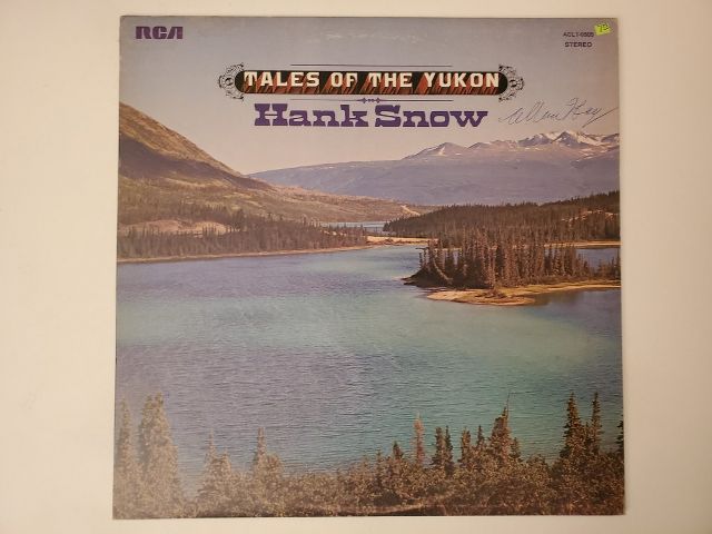 Hank Snow Tales of the Yukon vinyl record