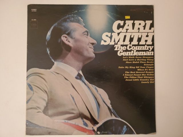 Carl Smith The Country Gentleman vinyl record