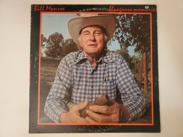 Bill Monroe Bluegrass Memories vinyl record
