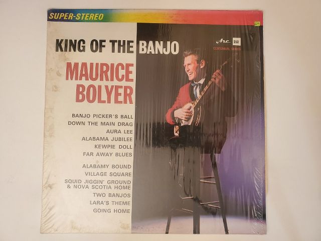 Maurice Bolyer King of the Banjo vinyl record