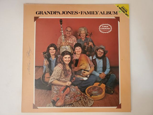 Grandpa Jones Family Album vinyl record