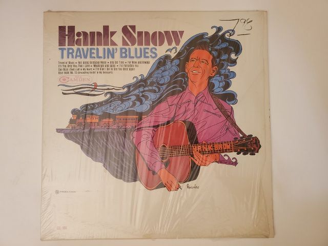 Hank Snow Travelin' Blues vinyl record