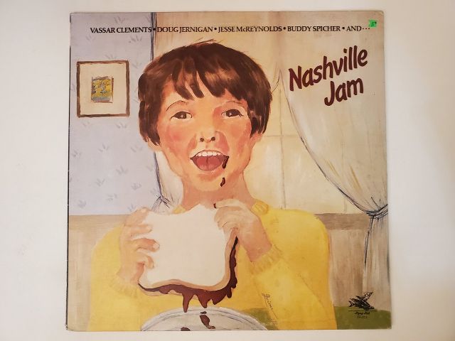 Vassar Clements, Doug Jernigan, Jesse McReynolds, Buddy Spicher Nashville Jam vinyl record