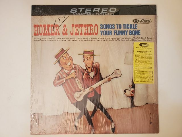 Homer & Jethro Songs to Tickle Your Funny Bone vinyl record