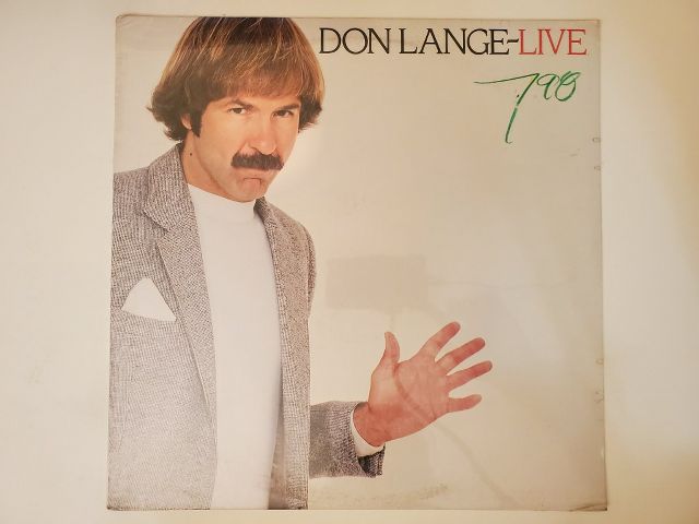 Don Lange Live vinyl record