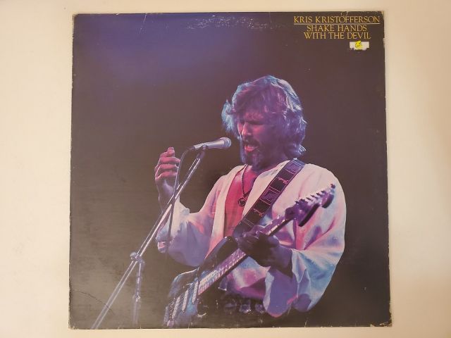Kris Kristofferson Shake Hands with the Devil vinyl record