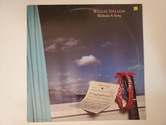 Willie Nelson Without A Song vinyl record