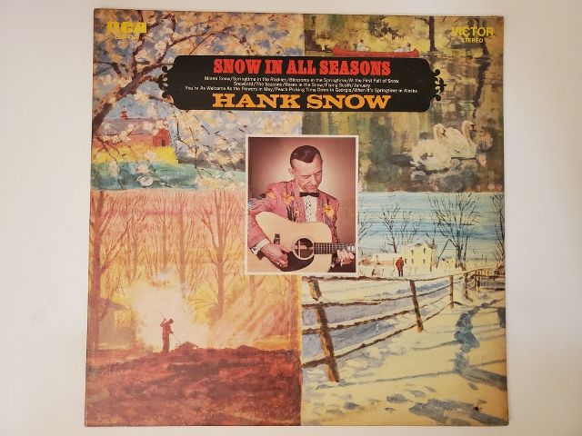 Hank Snow Snow in All Seasons vinyl record