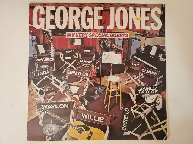 George Jones My Very Special Guests vinyl record