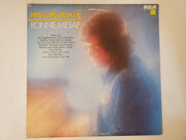 Ronnie Milsap Where My Heart Is vinyl record