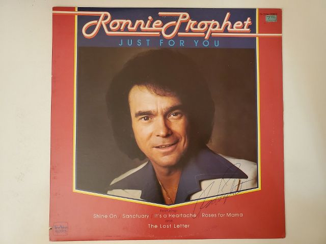 Ronnie Prophet Just for You vinyl record