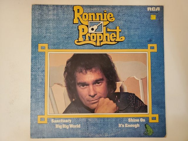 Ronnie Prophet Unknown vinyl record