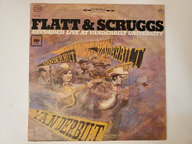 Flatt & Scruggs Recorded Live at Vanderbilt University vinyl record