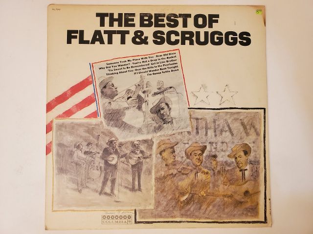 Flatt & Scruggs The Best of Flatt & Scruggs vinyl record
