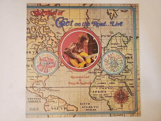 Chet Atkins The Best of Chet on the Road...Live vinyl record