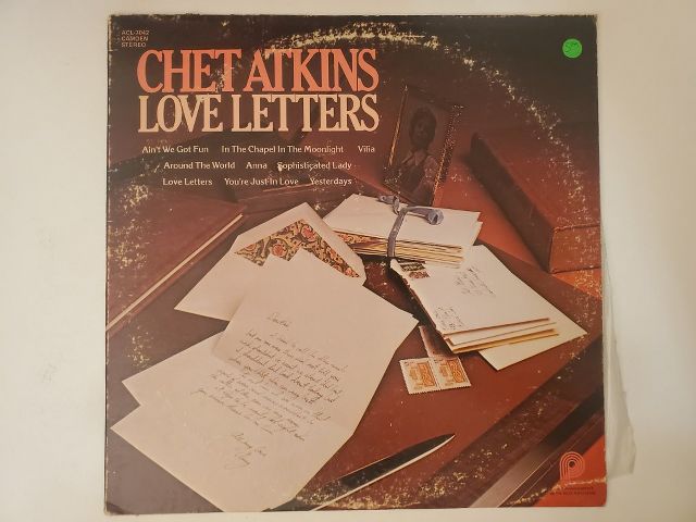 Chet Atkins Love Letters vinyl record