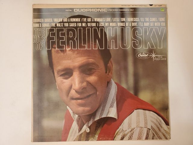 Ferlin Husky The Hits of Ferlin Husky vinyl record