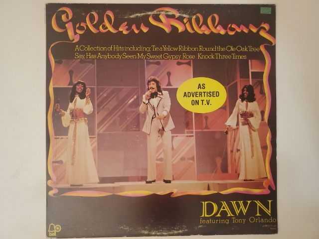 Dawn featuring Tony Orlando Golden Ribbons vinyl record
