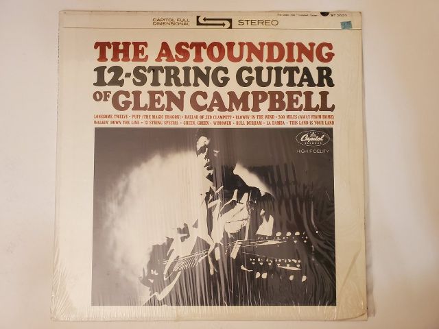 Glen Campbell The Astounding 12-String Guitar of Glen Campbell vinyl record