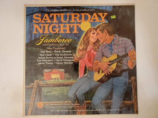 Various Artists Saturday Night Jamboree vinyl record