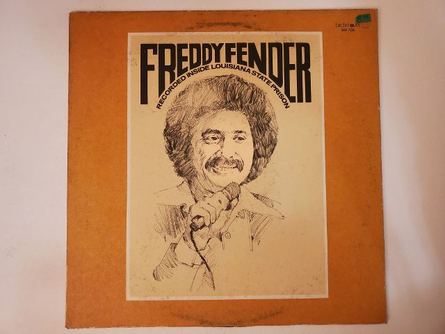 Freddy Fender Recorded Inside Louisiana State Prison vinyl record