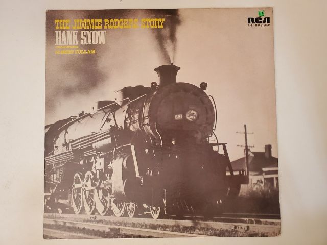 Hank Snow The Jimmie Rodgers Story vinyl record