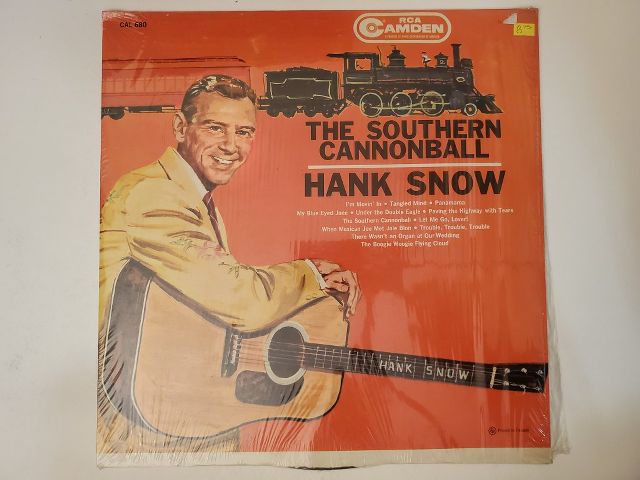 Hank Snow The Southern Cannonball vinyl record