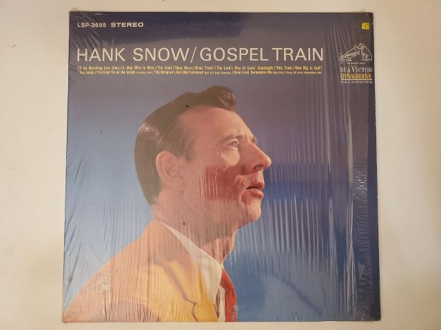 Hank Snow Gospel Train vinyl record