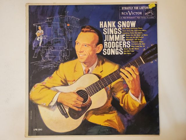 Hank Snow Hank Snow Sings Jimmie Rodgers Songs vinyl record