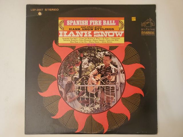 Hank Snow Spanish Fire Ball vinyl record