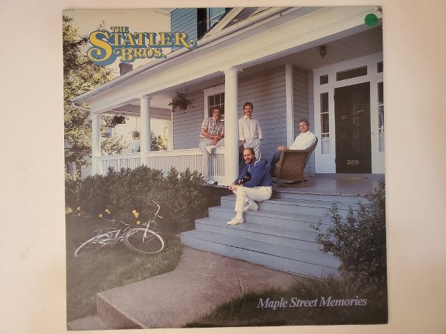 The Statler Brothers Maple Street Memories vinyl record