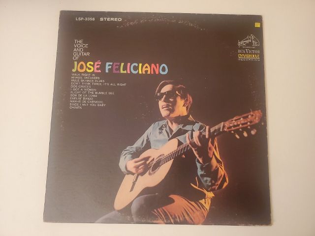 Jos? Feliciano The Voice and Guitar of Jos? Feliciano vinyl record
