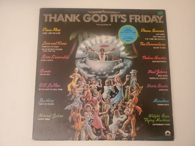 Various Artists Thank God It's Friday vinyl record